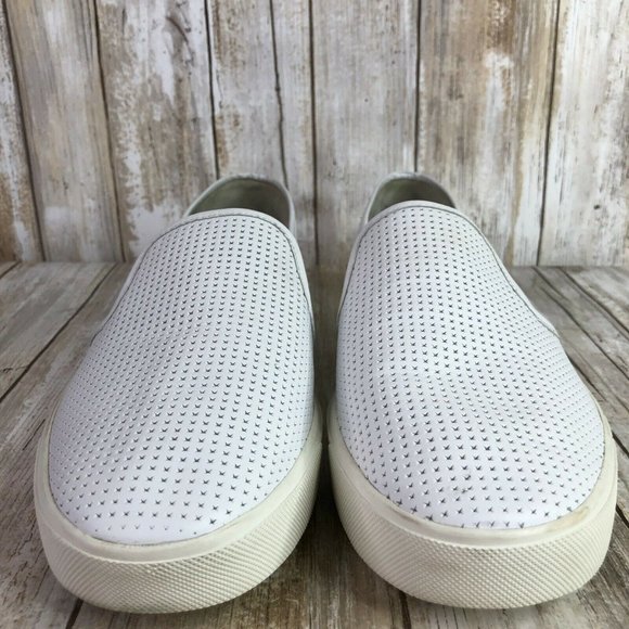 Vince 8M Blair Sneaker White Italian Leather - Picture 3 of 8